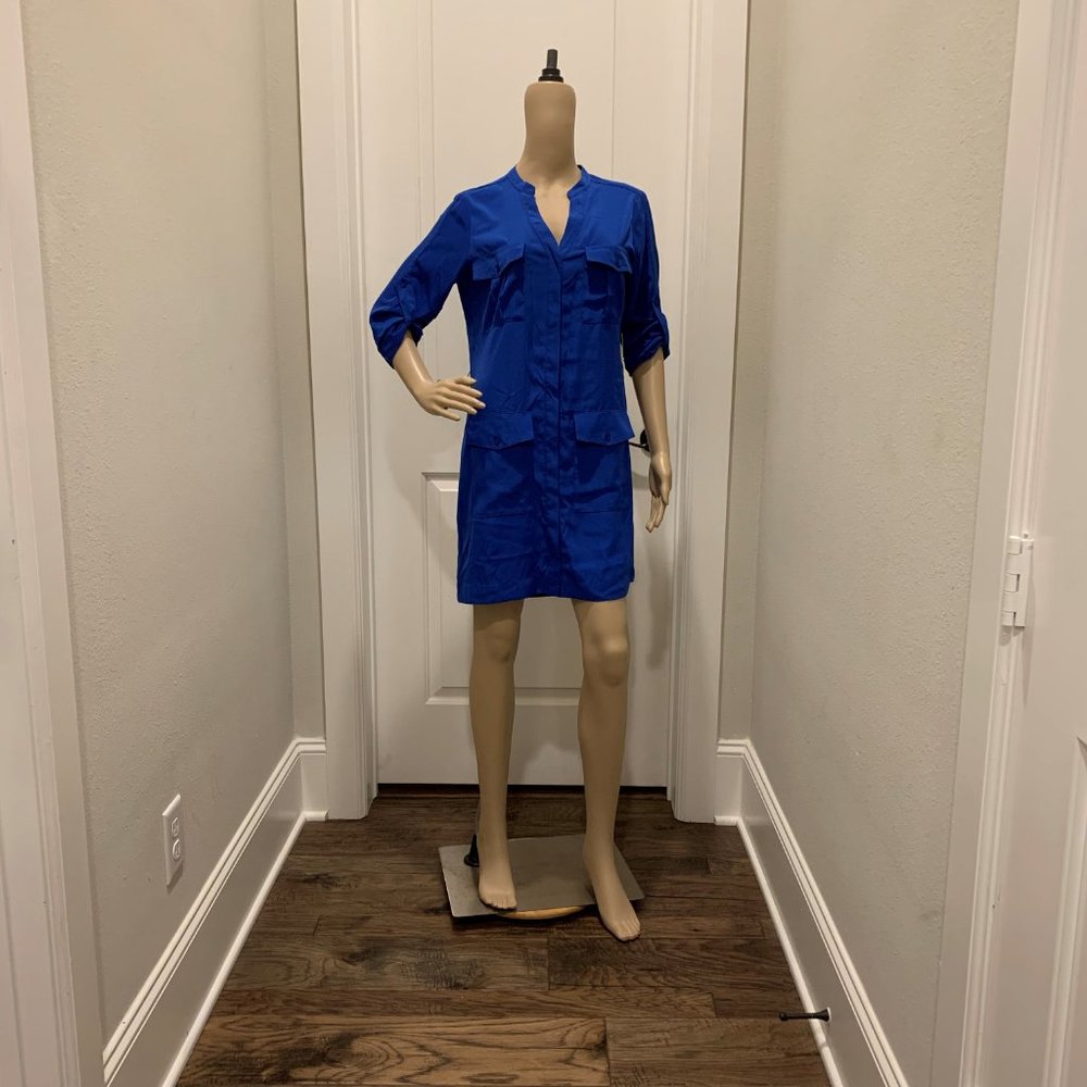 EXPRESS BUTTON DOWN SHIRT DRESS